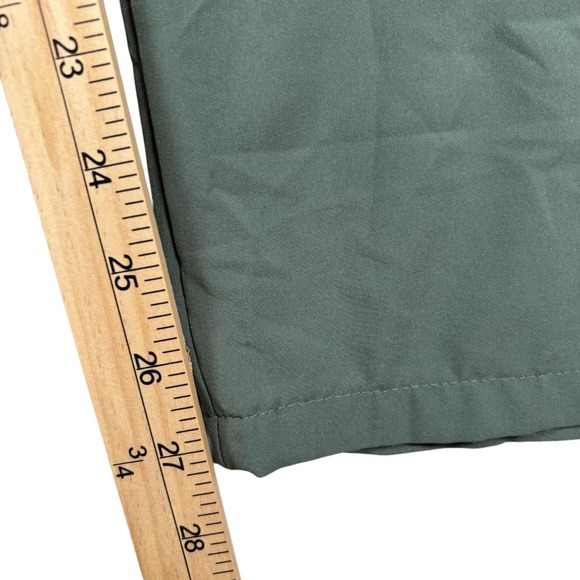 Eddie Bauer Women's Green Elastic Waist Slit Hem Ankle Traveler‎ Pants Size XXL - Picture 8 of 9
